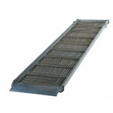 Vestil Aluminum Grip-Strut Walk Ramps 143-3/4 In. x 39-3/8 In. 1900 Lb. Capacity Silver- AWR-G-38-12A