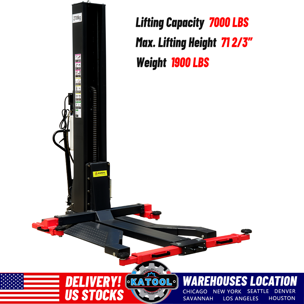 Katool 7,000lb Single Post Lift SPL-700