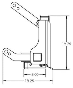 Top Dog Attachments 3 Point Adapter