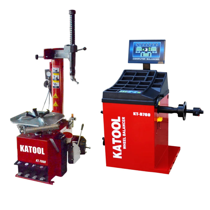 Katool Tire Changer T800 & Wheel Balancer B760