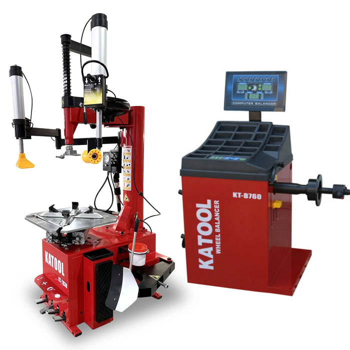 Katool Tire Changer T830 & Wheel Balancer B760