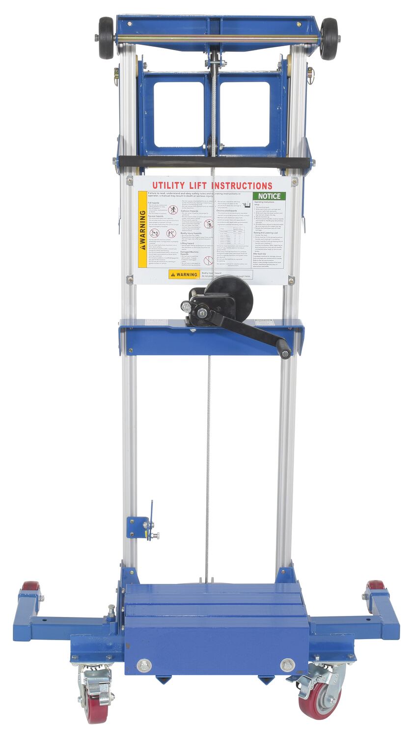 Vestil Hand Winch Lift Trucks