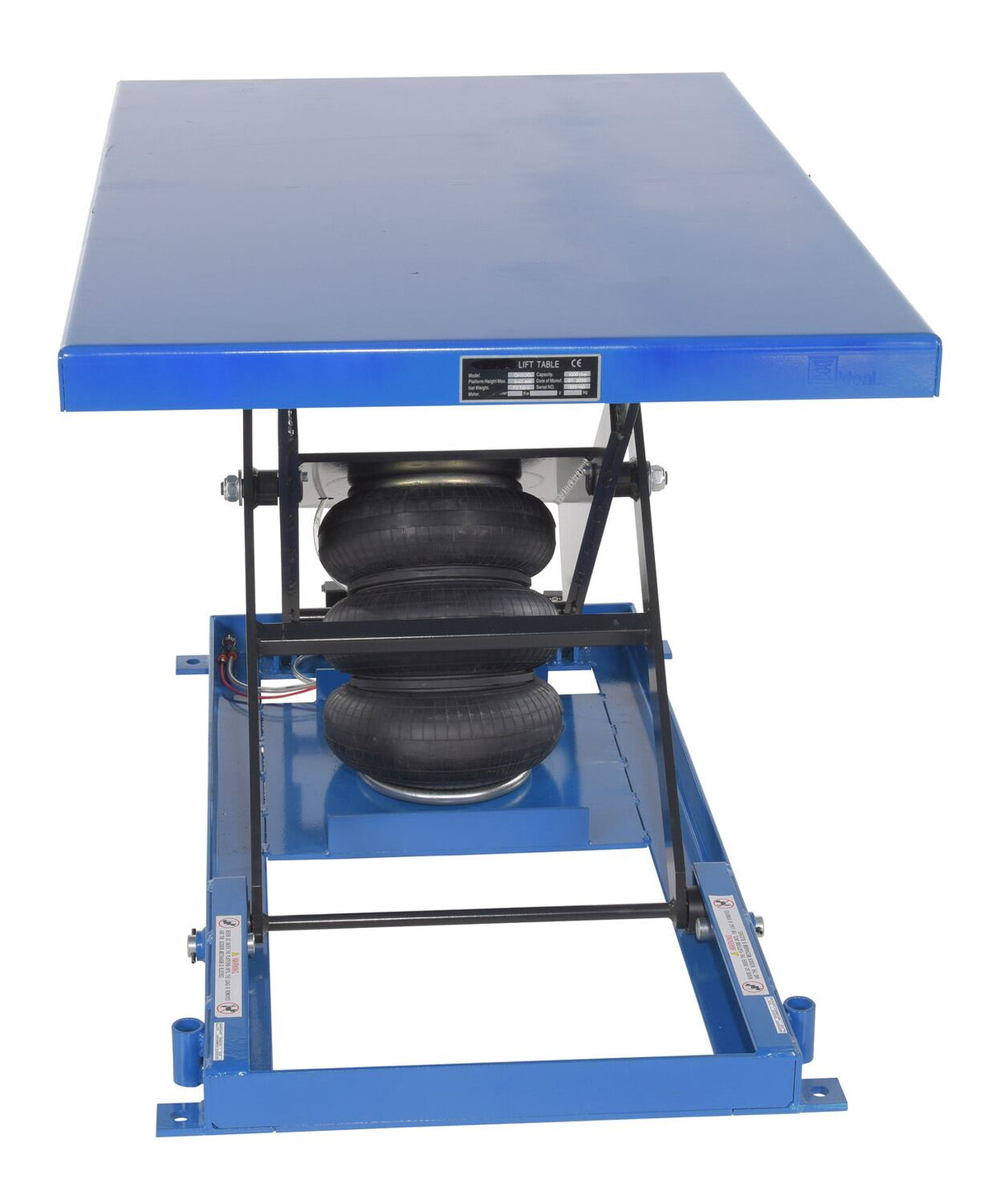 Vestil Heavy-Duty Air Bag Scissor Lift Tables