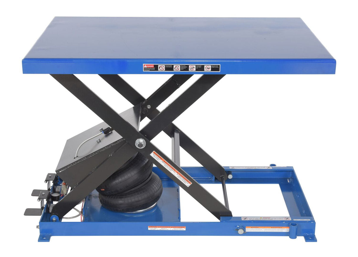 Vestil Heavy-Duty Air Bag Scissor Lift Tables