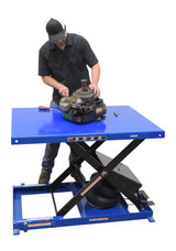 Vestil Heavy-Duty Air Bag Scissor Lift Tables