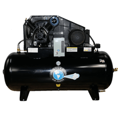 Atlas Automotive Equipment 7.5Hp 120 Gallon Horizontal Air Compressor ATEMPAF9-120H