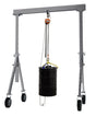 Vestil Adjustable Height Aluminum Gantry Cranes with Pneumatic Casters
