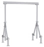 Vestil Adjustable Height Aluminum Gantry Cranes with Adjustable Leveling Option