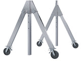 Vestil Adjustable Height Aluminum Gantry Cranes with V-Groove Casters