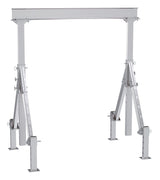 Vestil Adjustable Height Aluminum Gantry Cranes with Adjustable Leveling Option