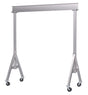 Vestil Adjustable Height Aluminum Gantry Cranes with Total Locking Casters