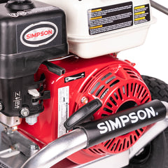 Simpson 3400 PSI 2.5 GPM Cold Water Gas Pressure Washer with HONDA GX200 Engine ALH3228-S