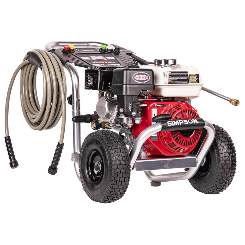 Simpson 3600 PSI 2.5 GPM Cold Water Gas Pressure Washer with HONDA GX200 Engine ALH3425-S