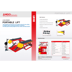 AMGO LR10 Low Rise Lift