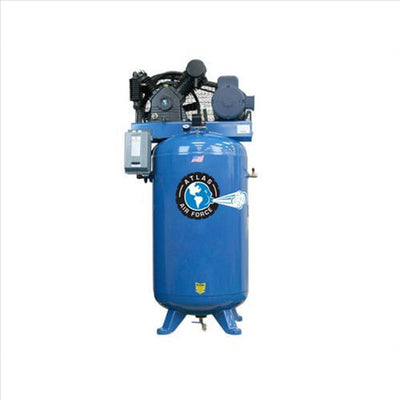 Atlas Automotive Equipment 5Hp 80 Gallon 2-Stage Compressor ATEATAF8