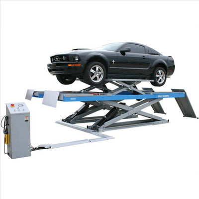 Atlas Automotive Equipment 12Awfsl 12,000 Lb. Capacity Alignment Scissor Lift W/ Wheels-Free System ATEATTD-12AWFSL-N-FPD