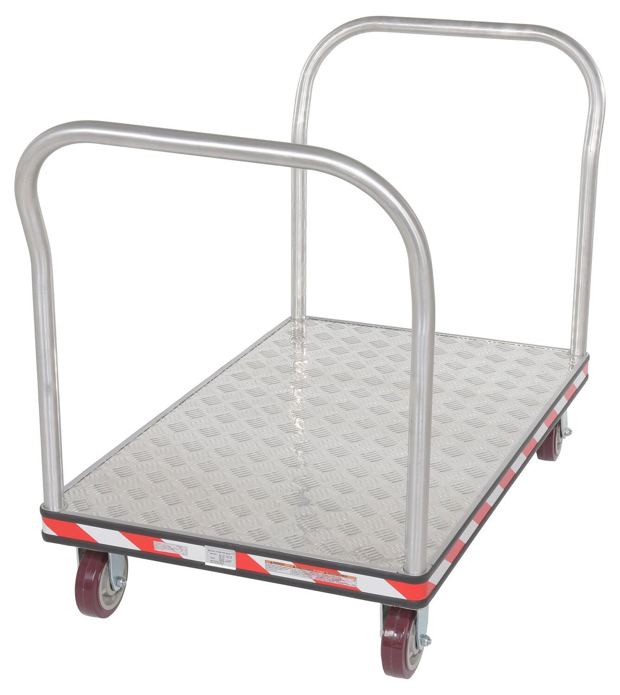 Vestil Heavy Duty Aluminum Treadplate Platform Trucks