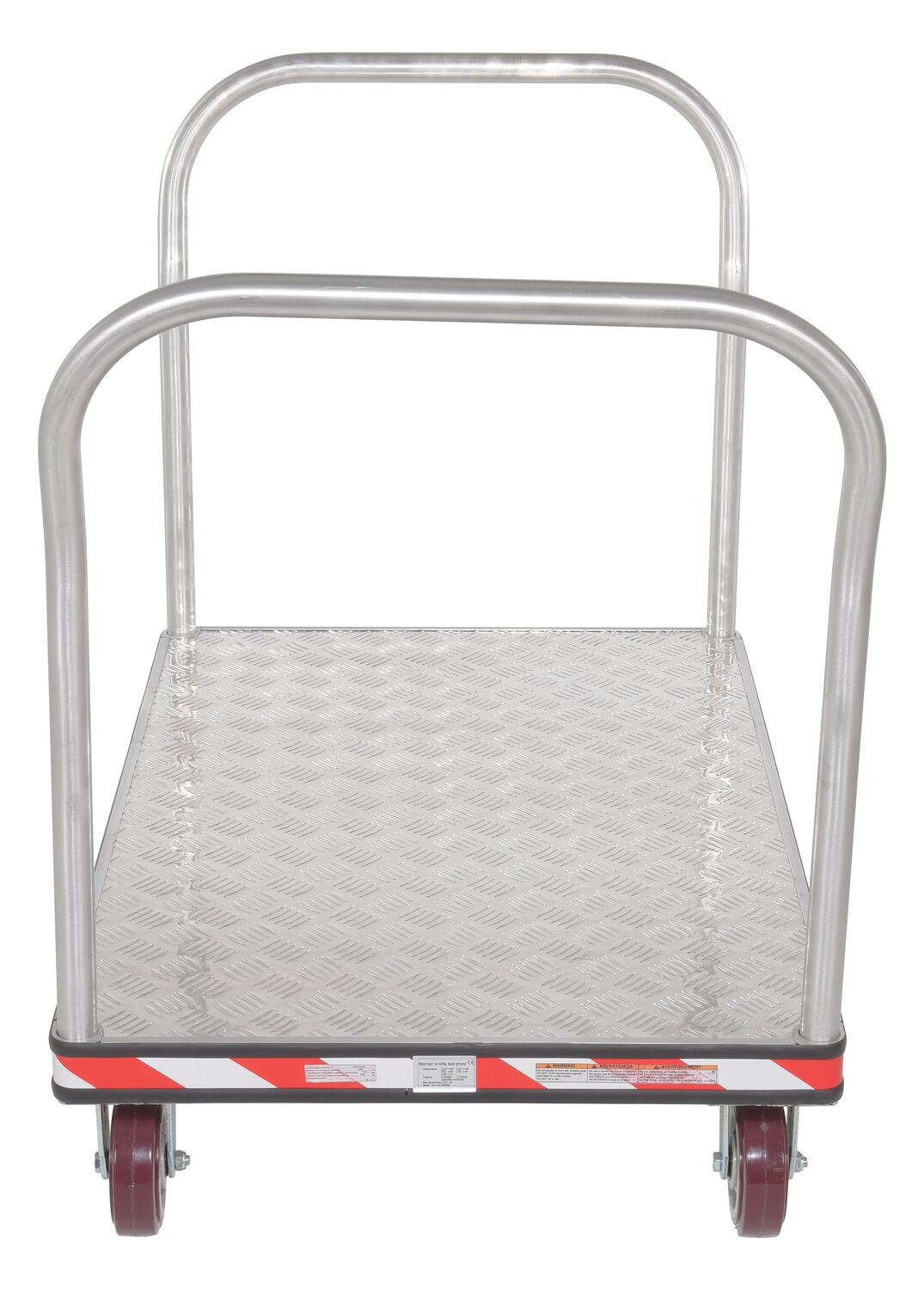 Vestil Heavy Duty Aluminum Treadplate Platform Trucks