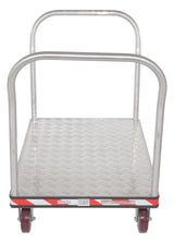 Vestil Heavy Duty Aluminum Treadplate Platform Trucks
