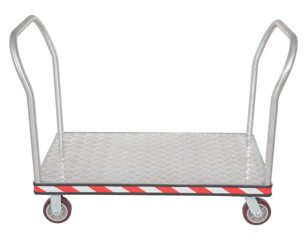 Vestil Heavy Duty Aluminum Treadplate Platform Trucks