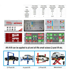 Katool 3D Wheel Alignment System AV8