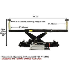 Atlas 414A Alignment Lift + RJ8 Rolling Jacks Combo