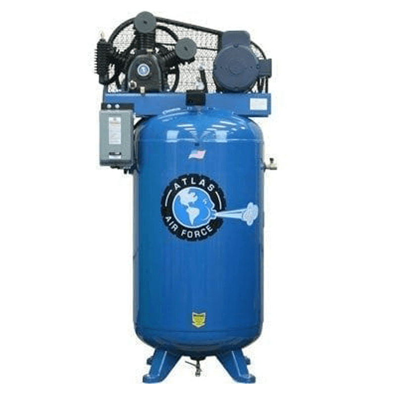 Atlas Automotive Equipment 5Hp 80 Gallon 2-Stage Compressor ATEATAF7