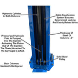 Atlas BP12000X 12,000 lb Baseplate 2 Post Lift