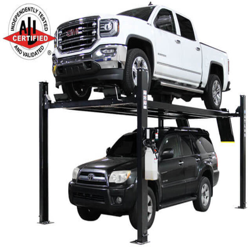 Atlas Automotive Equipment Apex 9 Ali Certified 9,000 Lb. Capacity 4-Post Lift ATEAPEX9