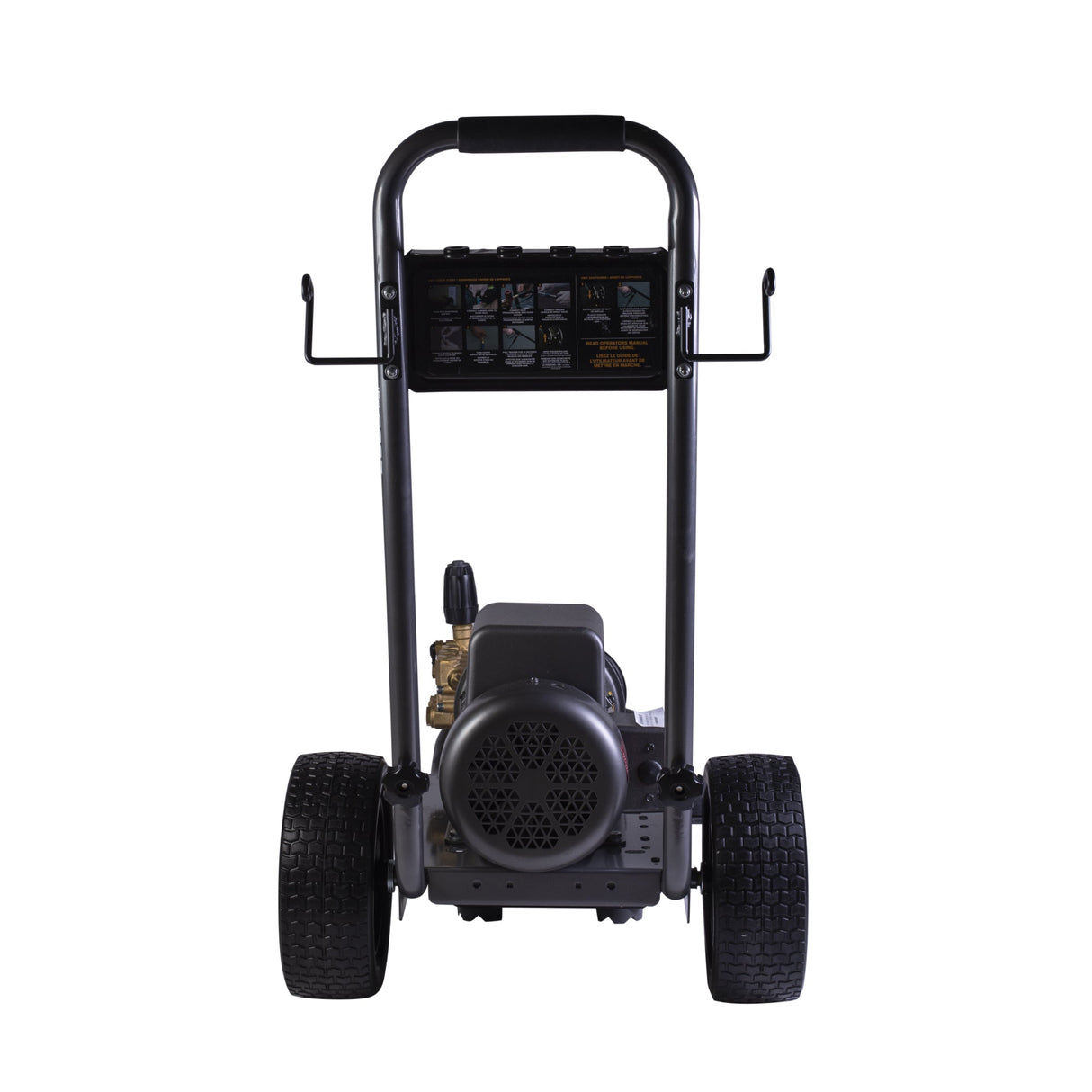BE Power 2,000 PSI 3.5 GPM 5.0 HP Electric Pressure Washer with Baldor Motor and AR Triplex Pump - B205EA