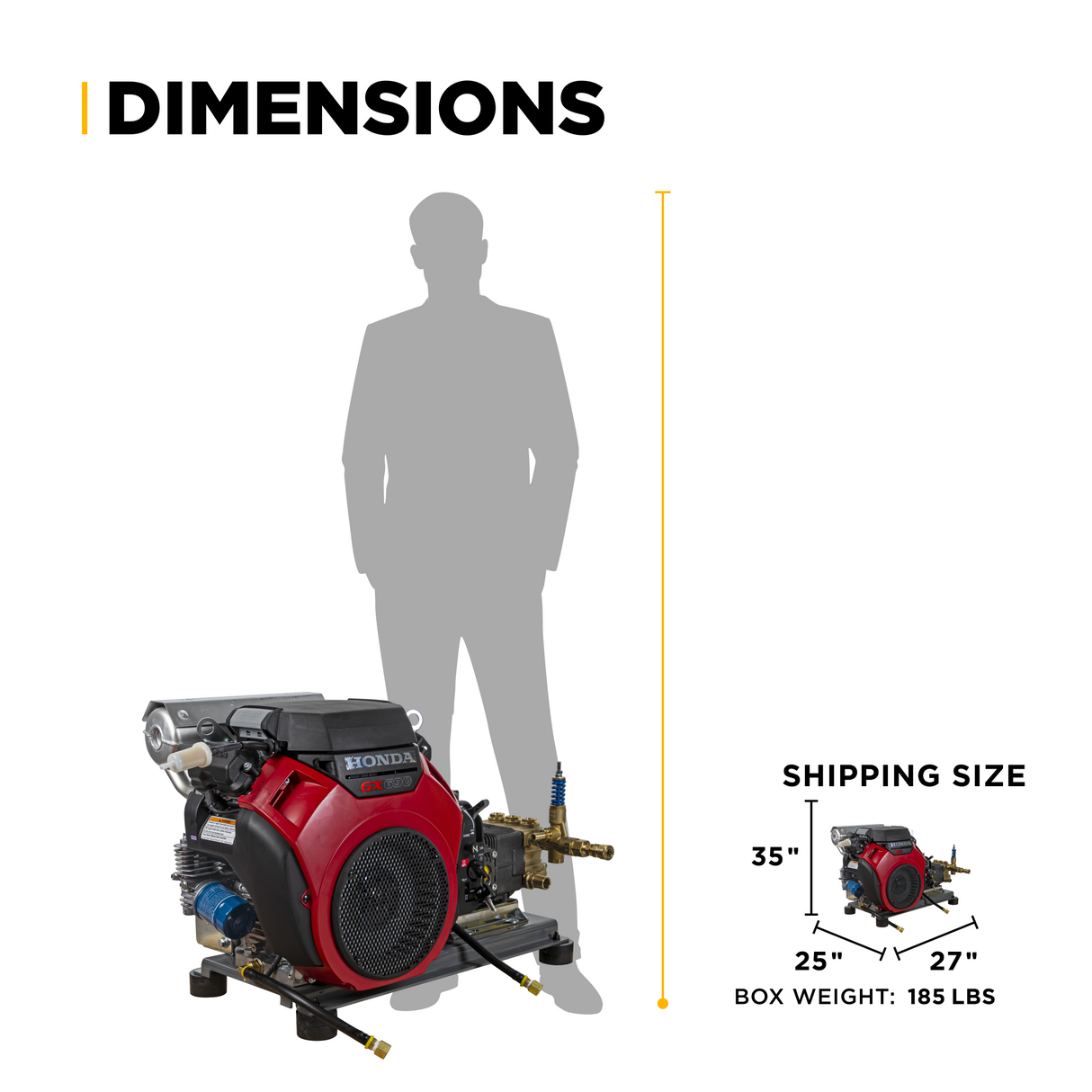 BE Power 4,200 PSI 8.5 GPM Cold Water Gas Pressure Washer - B4224HETBAS