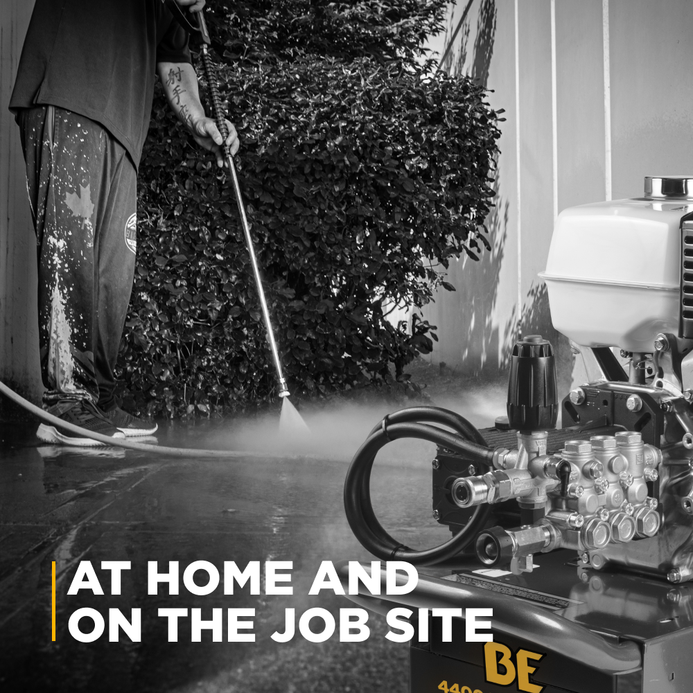 BE Power 4,400 PSI 4.2 GPM Cold Water Gas Pressure Washer - B4415PCS