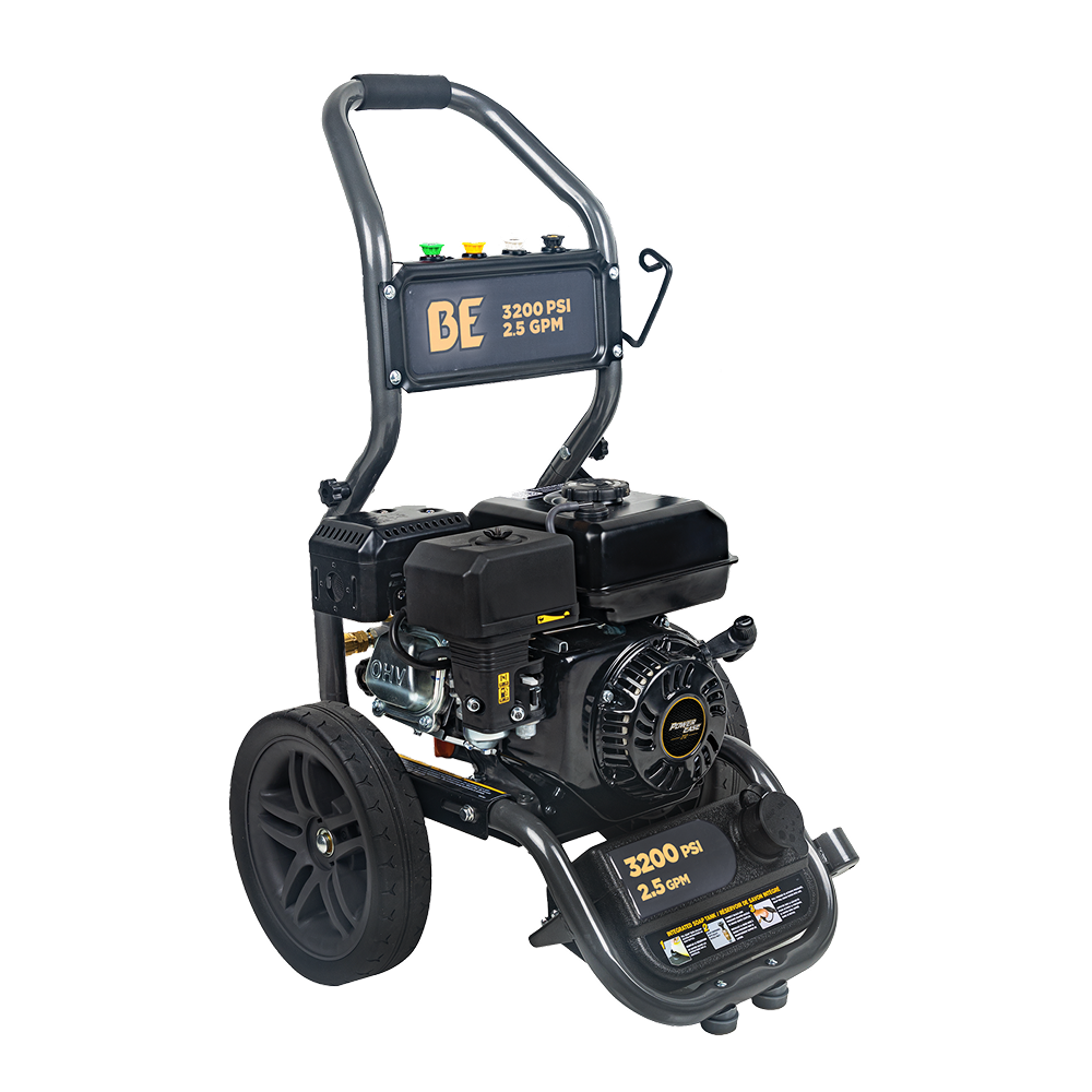 BE Power 3,200 PSI 2.5 GPM Cold Water Gas Pressure Washer - BE327PX