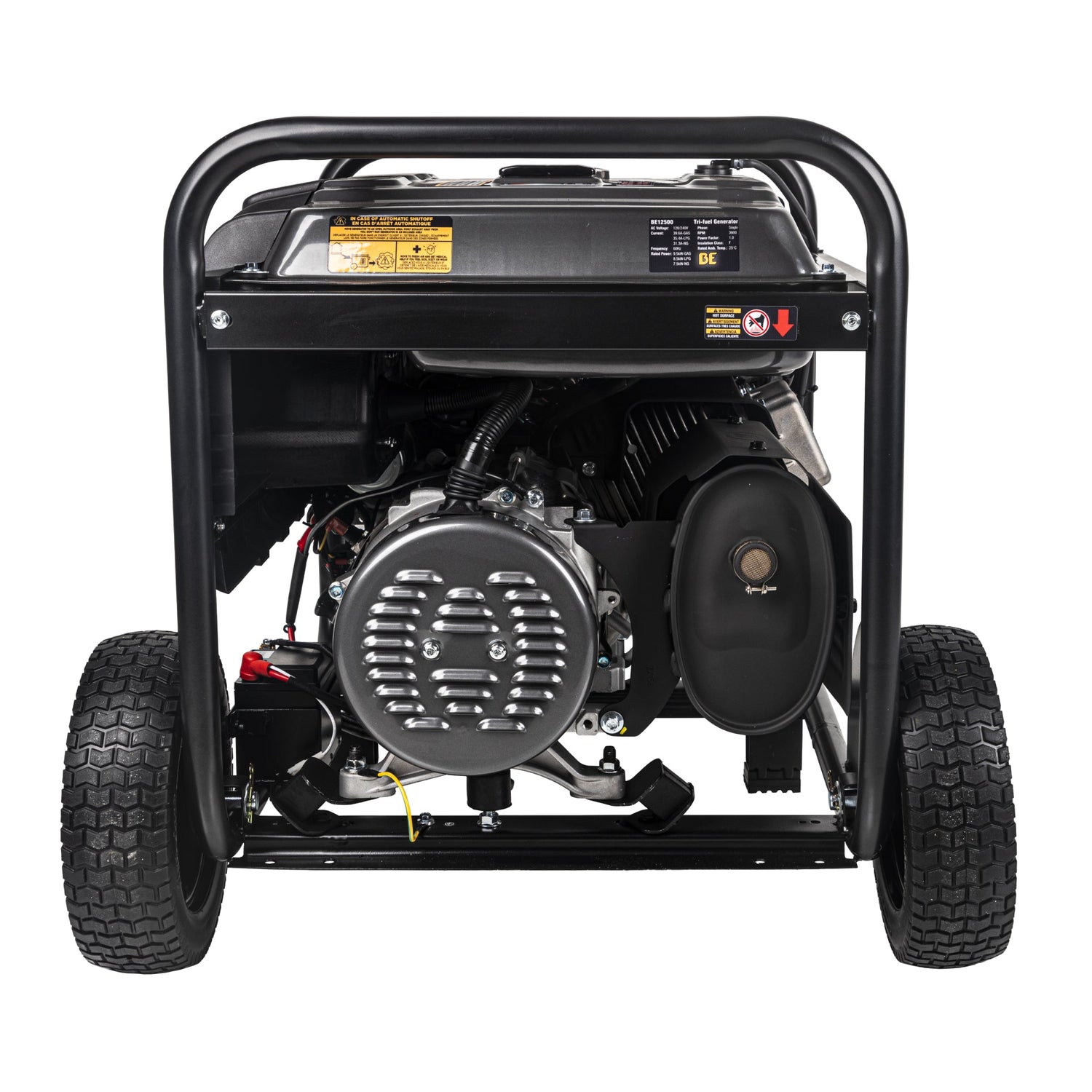 BE Power 12,500 Watt Tri-Fuel Generator - BE12500T