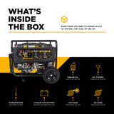 BE Power 12,500 Watt Tri-Fuel Generator - BE12500T