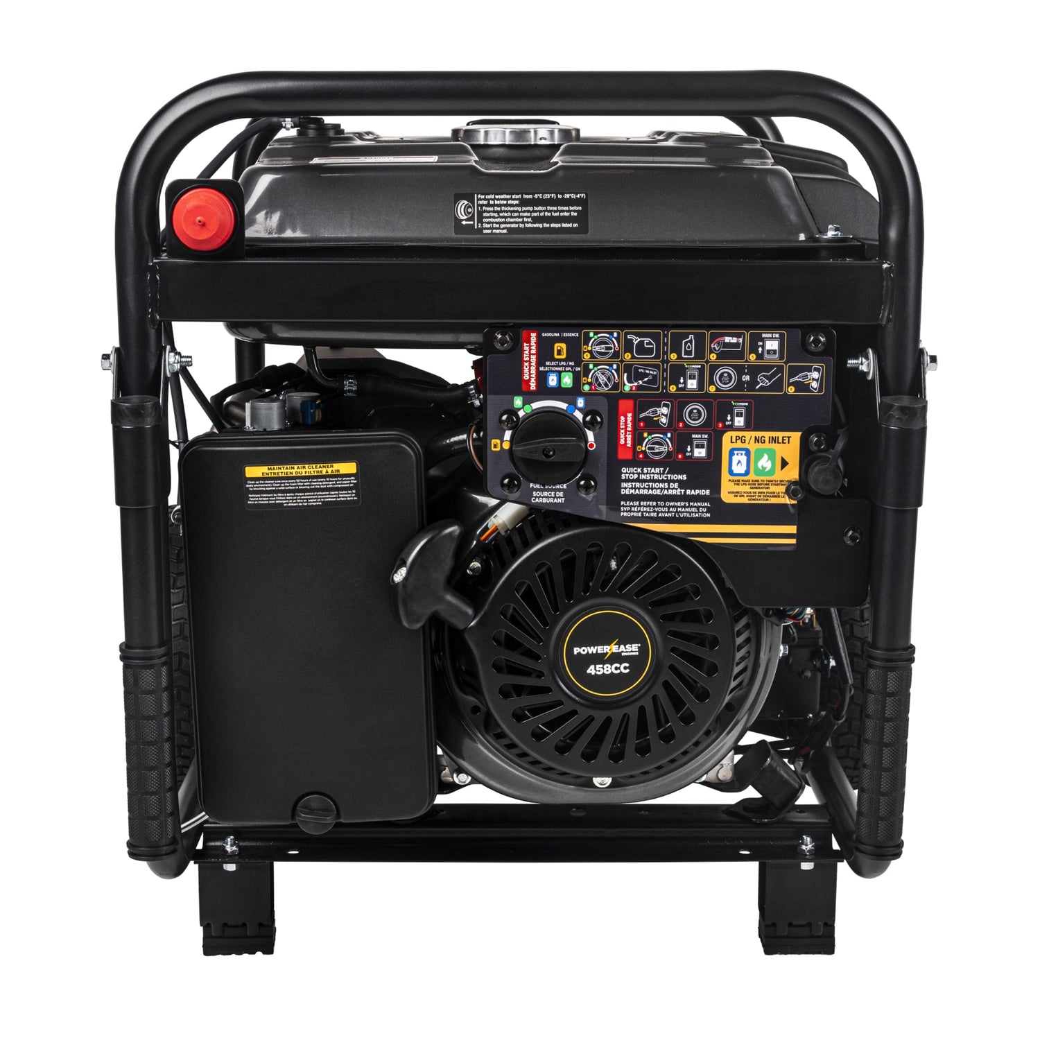BE Power 12,500 Watt Tri-Fuel Generator - BE12500T