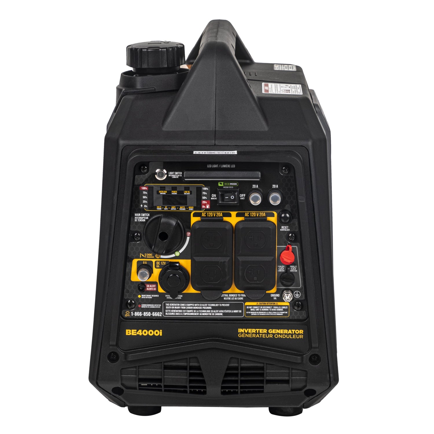 BE Power 4,000 Watt Digital Inverter Generator - BE4000I