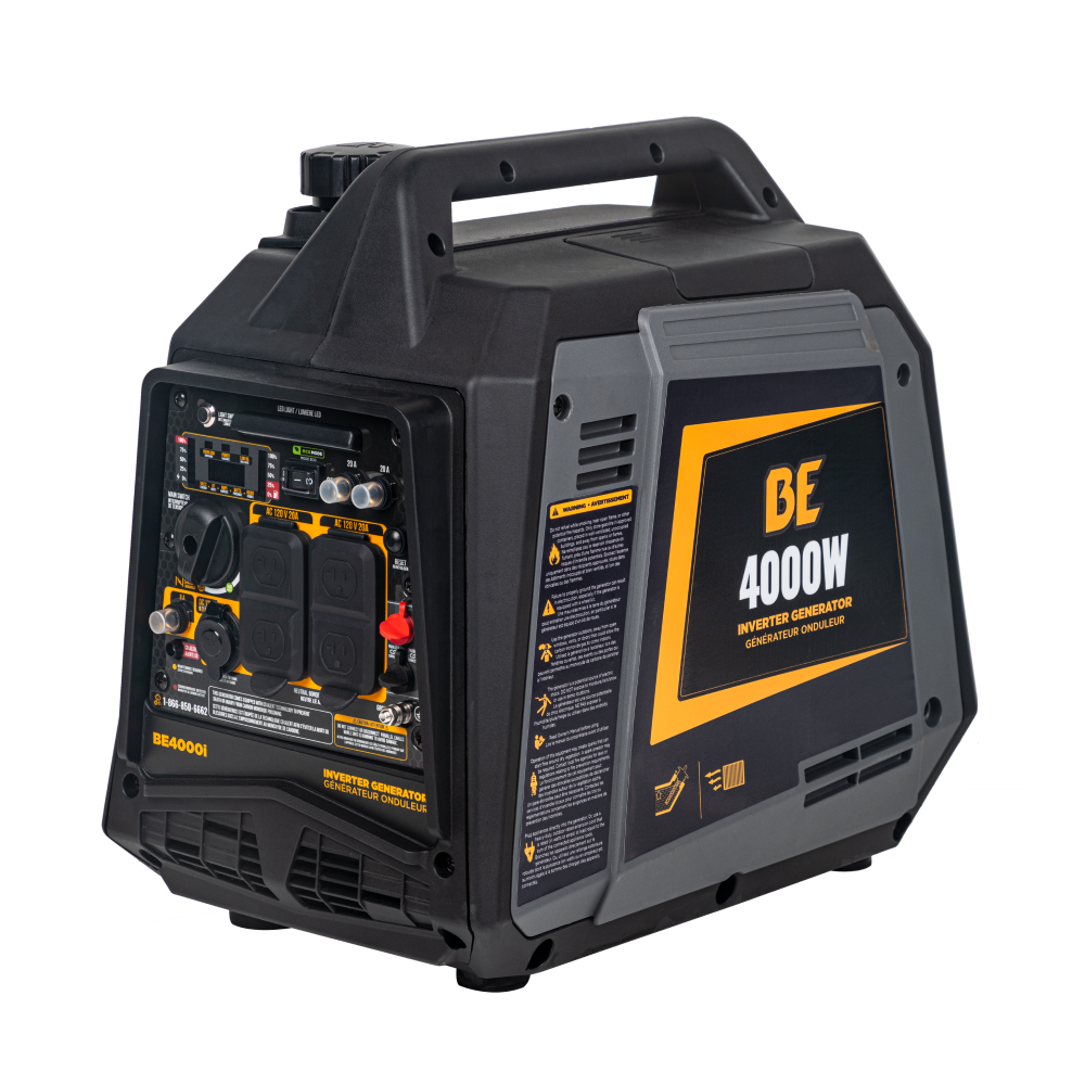 BE Power 4,000 Watt Digital Inverter Generator - BE4000I