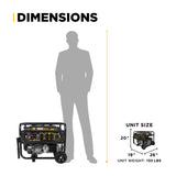 BE Power 7,000 Watt Generator - BE7000