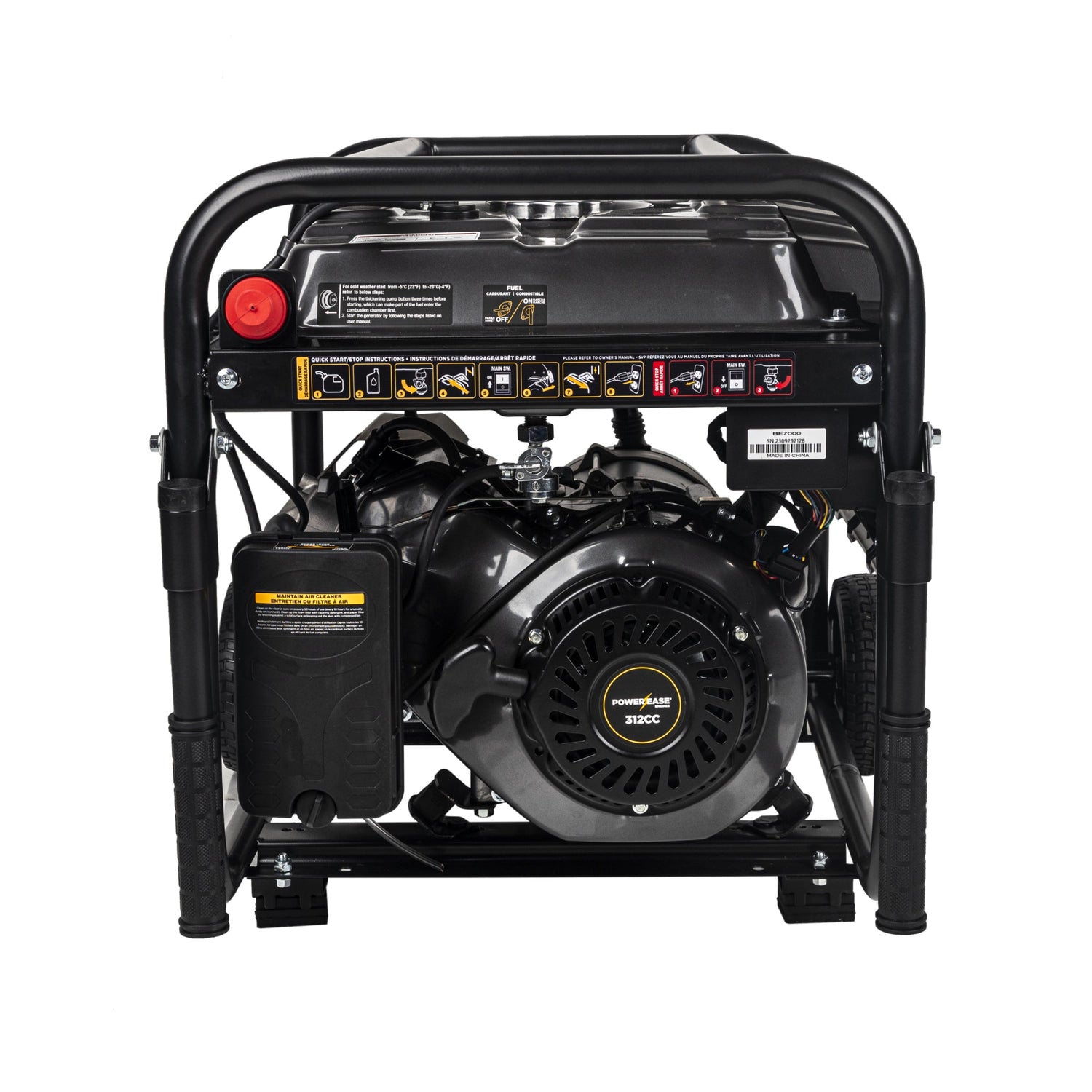 BE Power 7,000 Watt Generator - BE7000
