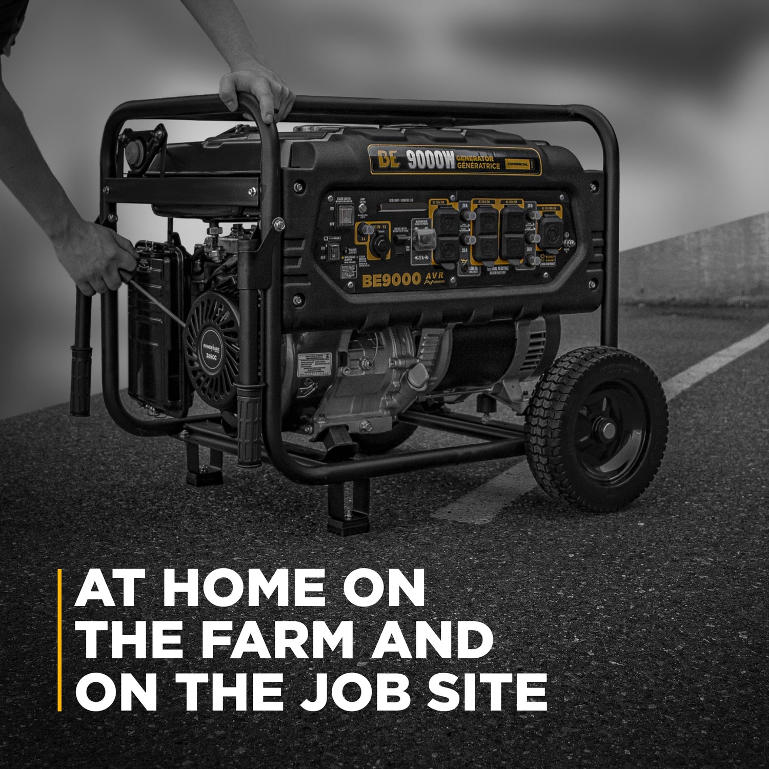 BE Power 9,000 Watt Generator - BE9000