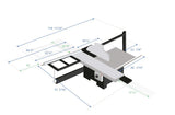 Maksiwa BMS.1600.IR Dado Edition - Sliding Table Saw