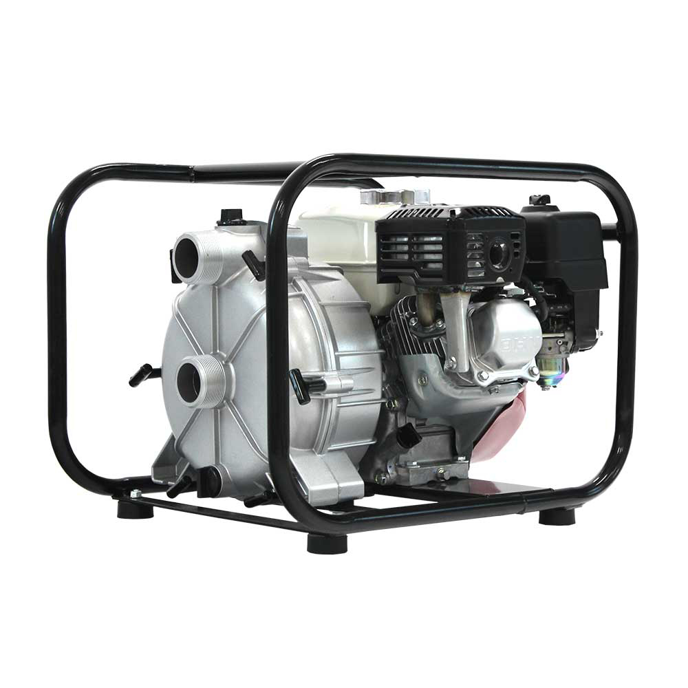 Brave Trash Pump 2" with Honda GX200 Engine 180 GPM 5/8" Solids Capacity BRP200TP2 New