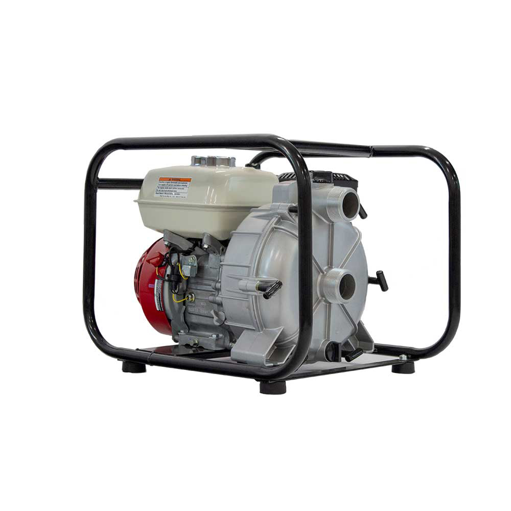 Brave Trash Pump 2" with Honda GX200 Engine 180 GPM 5/8" Solids Capacity BRP200TP2 New