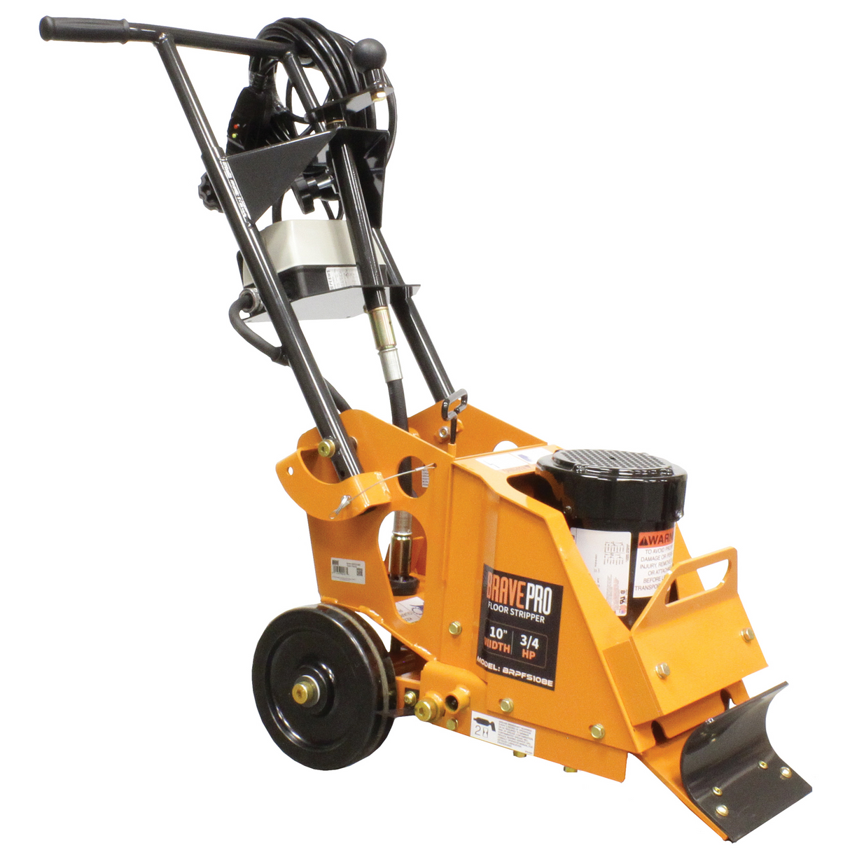 Brave Floor Stripper 10" Max Cut Width and 1440 RPM Electric BRPFS108E New