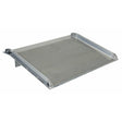 Vestil Aluminum Truck Dock Board 60 In. x 60 In. 10000 Lb. Capacity Silver- BTA-10006060