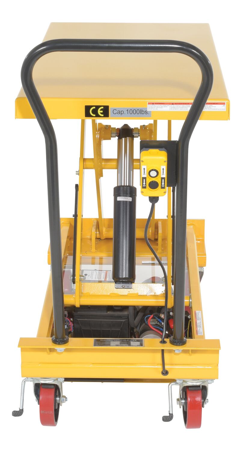 Vestil DC Powered Hydraulic Elevating Carts