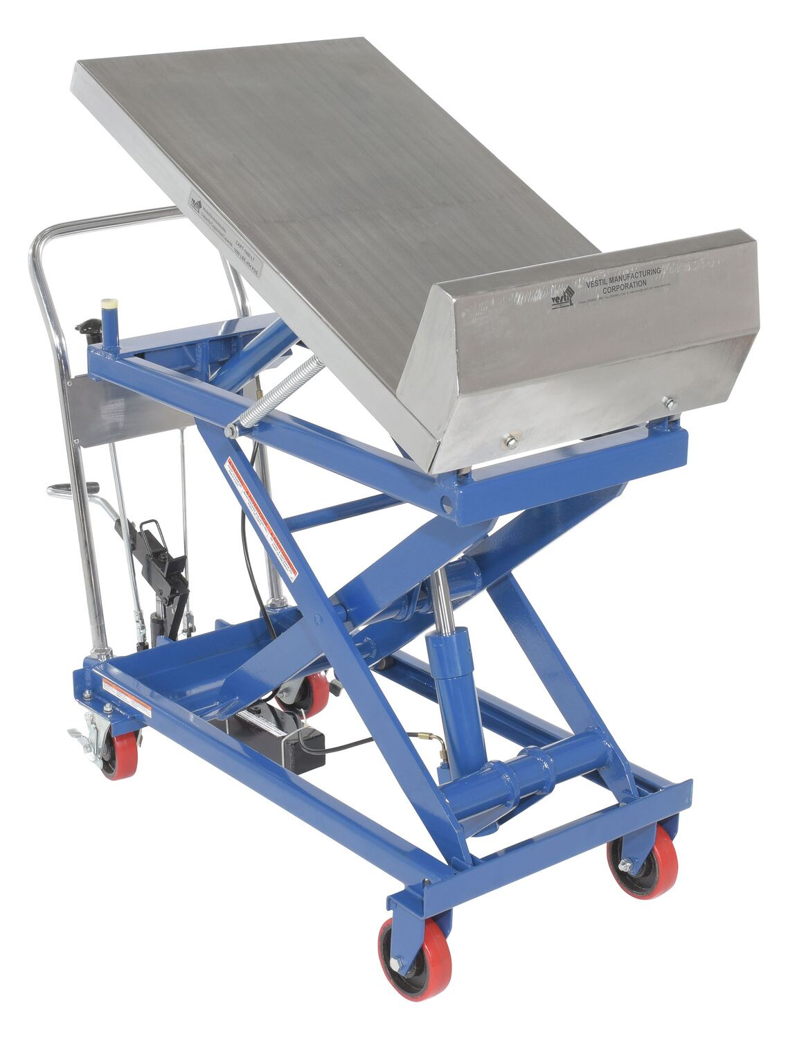 Vestil Lift & Tilt Carts with Sequence Select