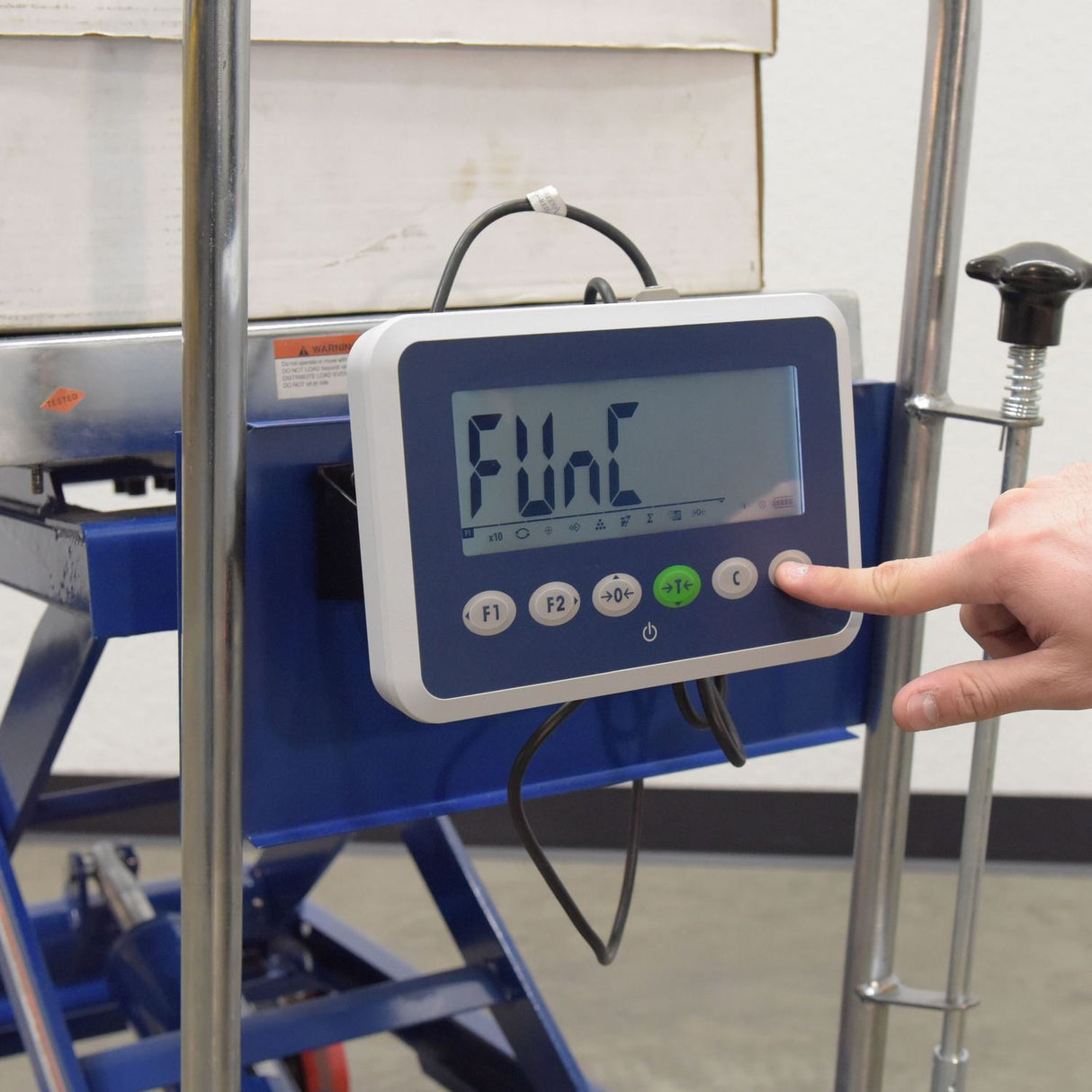 Vestil Scissor Carts with Built-In Scale