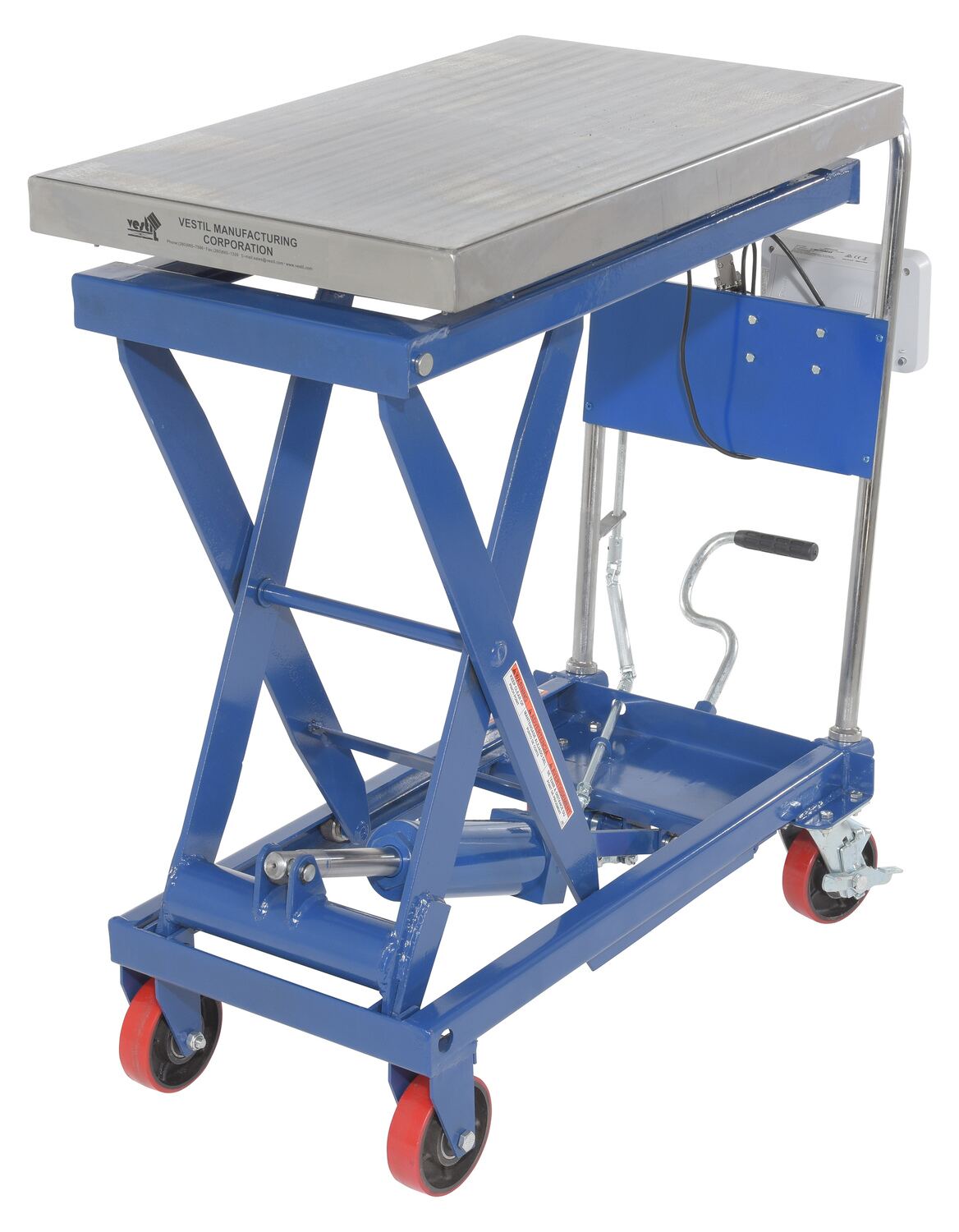 Vestil Scissor Carts with Built-In Scale